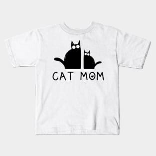 Cat Mom Kids T-Shirt